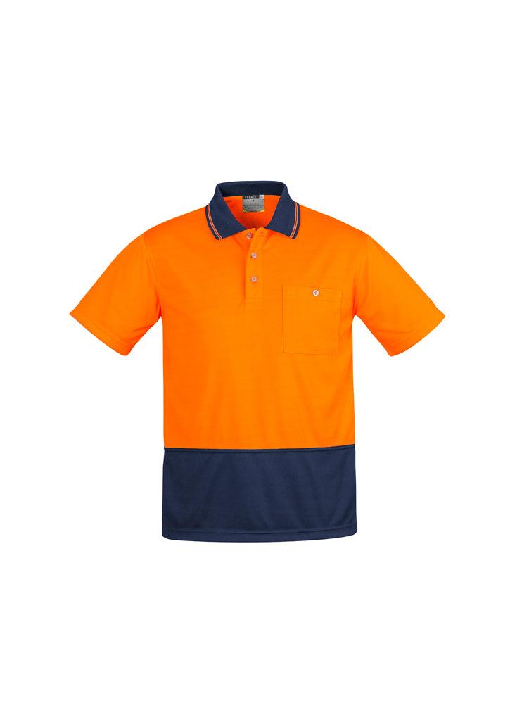 Mens Hi Vis Comfort Back Short Sleeve Polo - ZH415 - syzmik-3