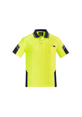 Mens Hi Vis Reinforced Squad Short Sleeve Polo - ZH465 - syzmik-0