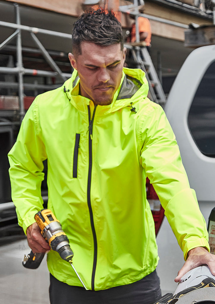 Unisex Super Light Packable Rain Jacket - ZJ260 - syzmik-5