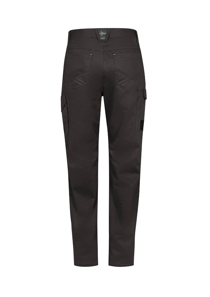 Syzmik ZP145R Mens Summer Cargo Pant (Regular) in Charcoal - back view