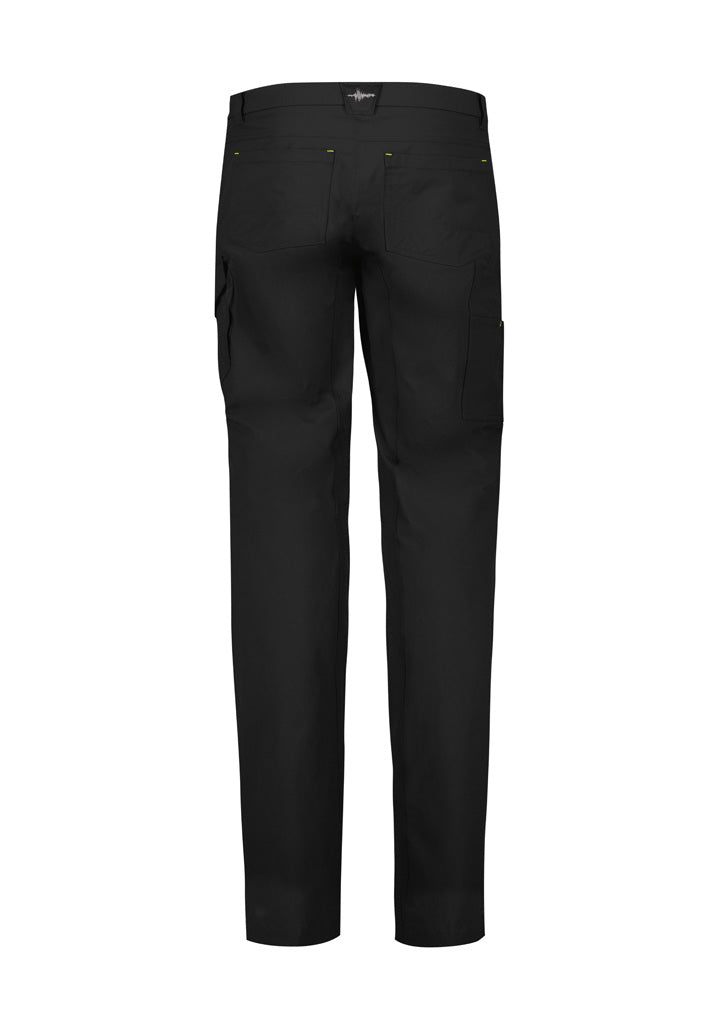 Syzmik ZP180 Mens Lightweight Outdoor Pant in Black - back view