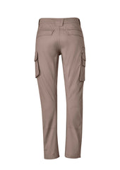 Syzmik ZP360 Mens Streetworx Curved Cargo Pant in Khaki - back view