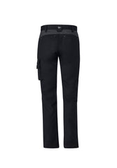 Syzmik ZP550 Mens Streetworx Tough Pant in Black - back view