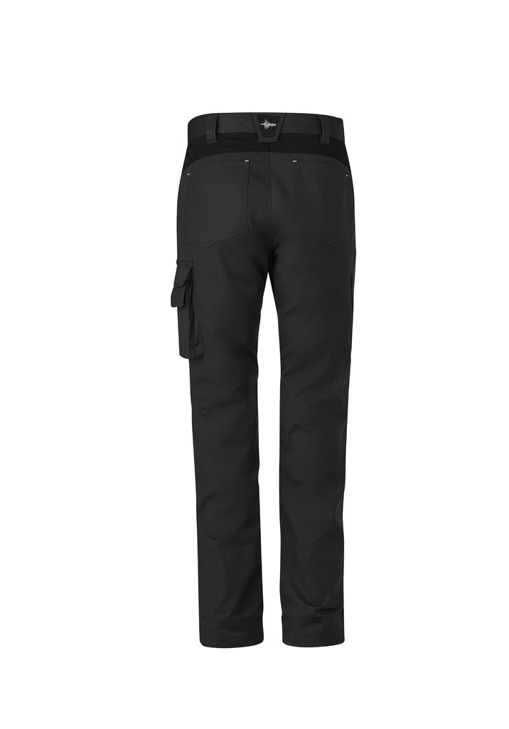 Syzmik ZP550 Mens Streetworx Tough Pant in Charcoal - back view