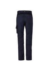 Syzmik ZP550 Mens Streetworx Tough Pant in Navy - back view