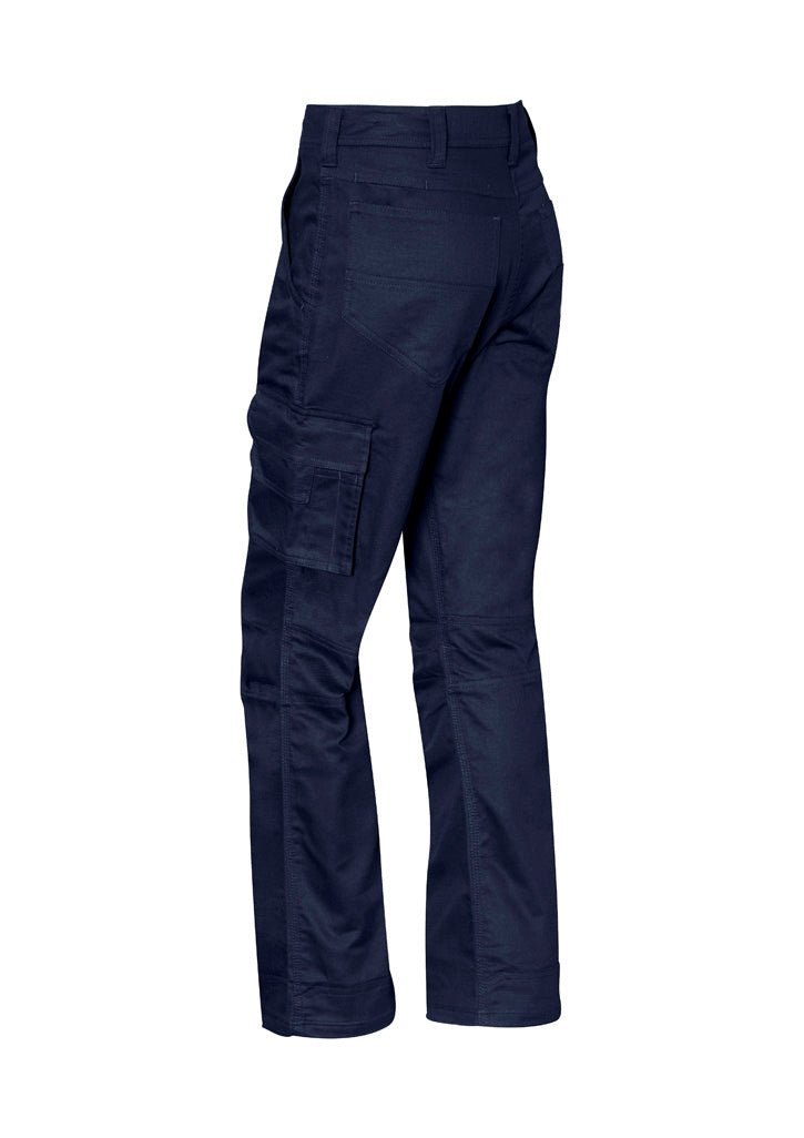 Syzmik ZP704 Womens Rugged Cooling Cargo Pant in Navy - back view
