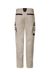 Syzmik ZP820 Mens Streetworx Heritage Pant in Stone - back view