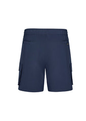 Syzmik ZS240 Mens Streetworx Board Short in Navy - back view