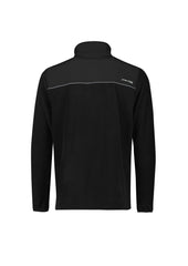 Syzmik ZT210 Unisex Streetworx Lightweight 1/4 Zip Polar Fleece in Black - back view