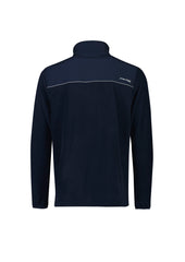 Syzmik ZT210 Unisex Streetworx Lightweight 1/4 Zip Polar Fleece in Navy - back view