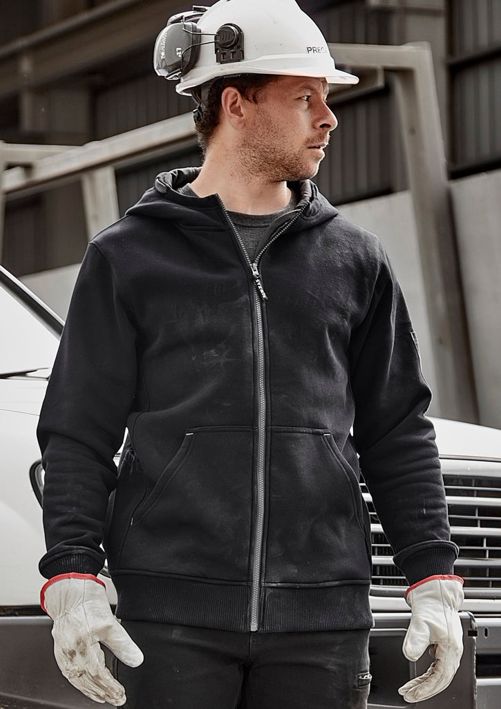 Unisex Zip Front Multi-Pocket Hoodie - ZT468 - syzmik-2