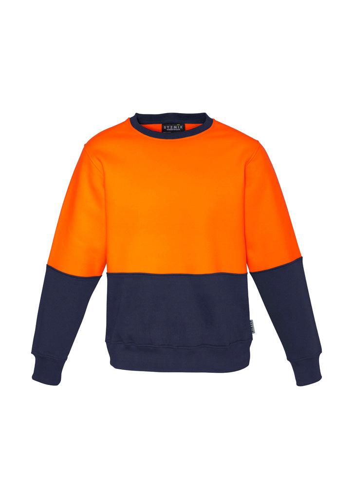 Unisex Hi Vis Crew Sweatshirt - ZT475 - syzmik-1