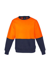 Unisex Hi Vis Crew Sweatshirt - ZT475 - syzmik-1