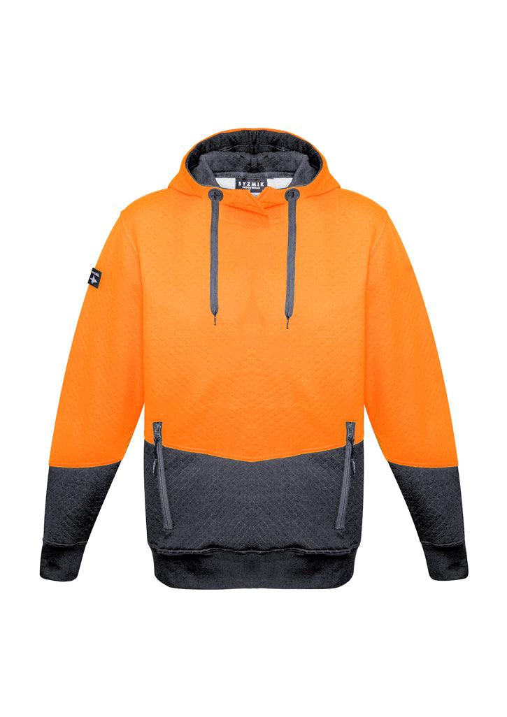 Unisex Hi Vis Textured Jacquard Hoodie - ZT477 - syzmik-1