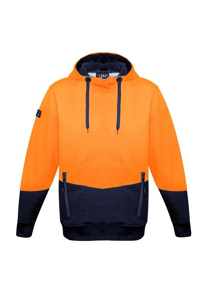 Unisex Hi Vis Textured Jacquard Hoodie - ZT477 - syzmik-2