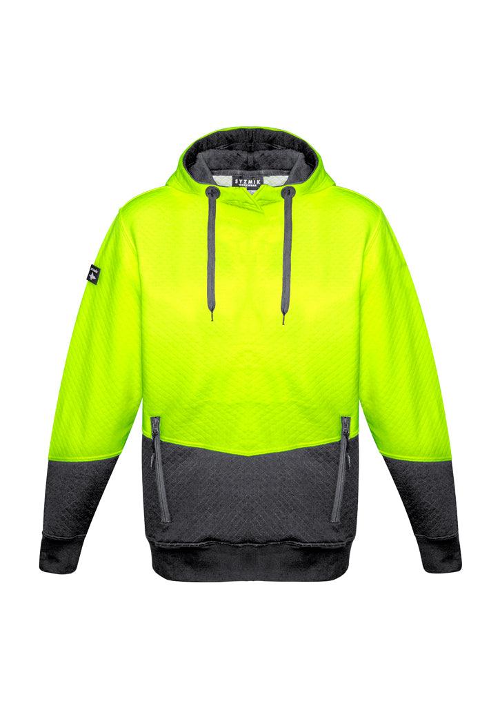 Unisex Hi Vis Textured Jacquard Hoodie - ZT477 - syzmik-0