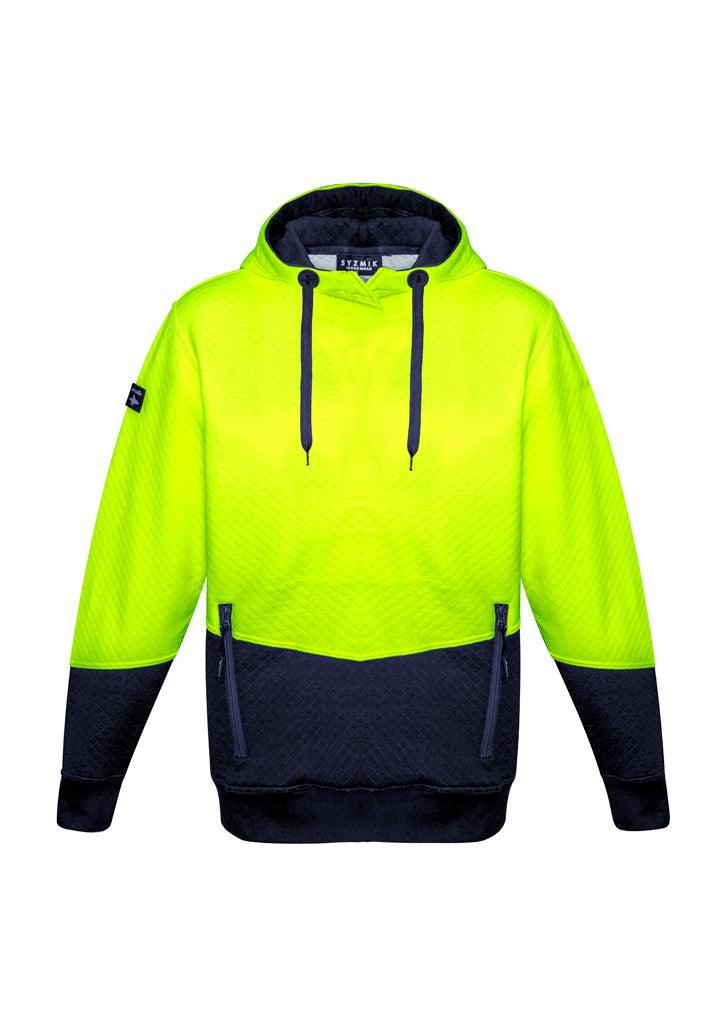 Unisex Hi Vis Textured Jacquard Hoodie - ZT477 - syzmik-3