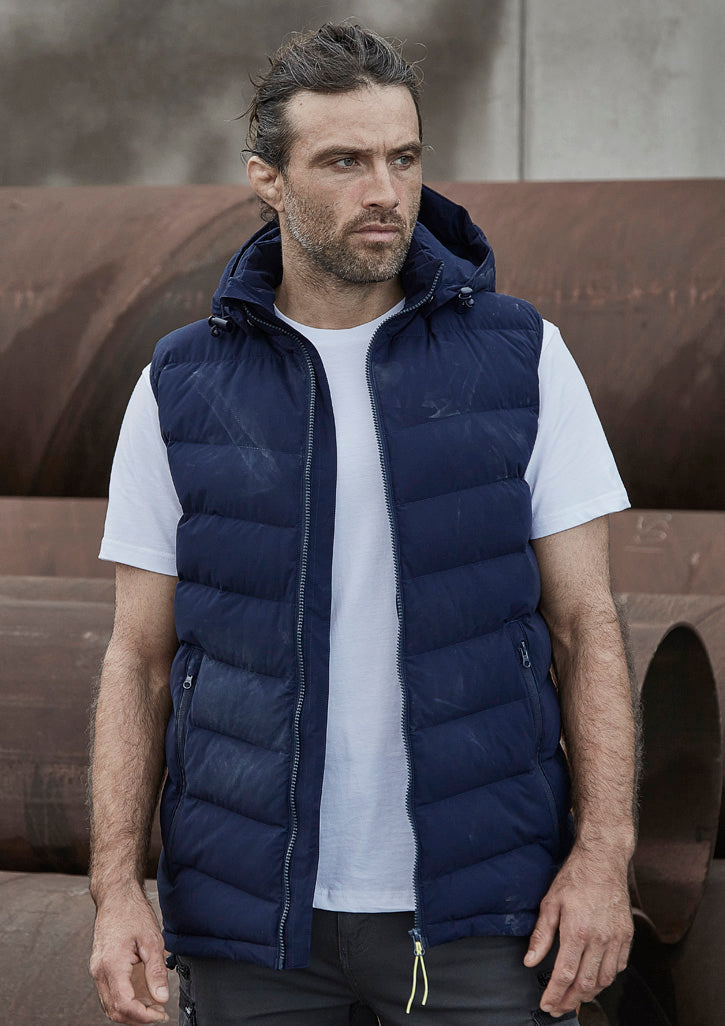 Unisex Streetworx Hooded Puffer Vest - ZV245 - syzmik-0