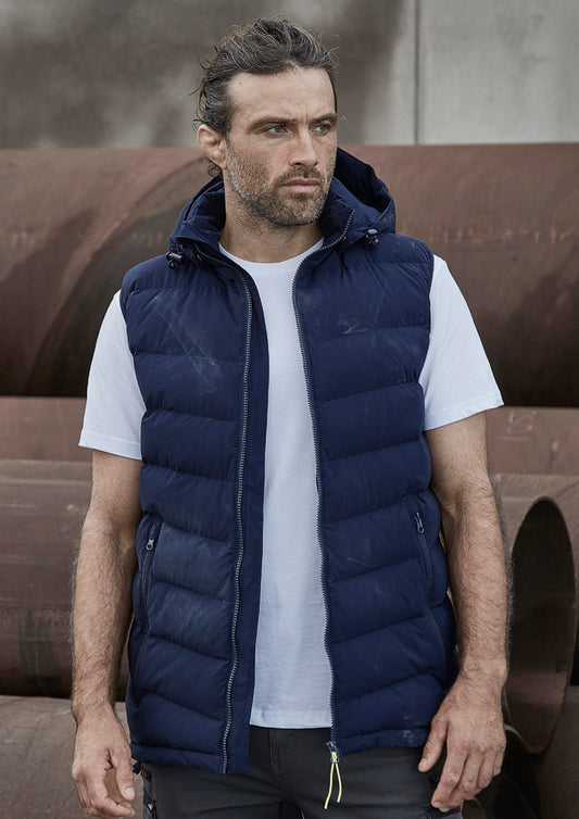 Unisex Streetworx Hooded Puffer Vest - ZV245 - syzmik-0
