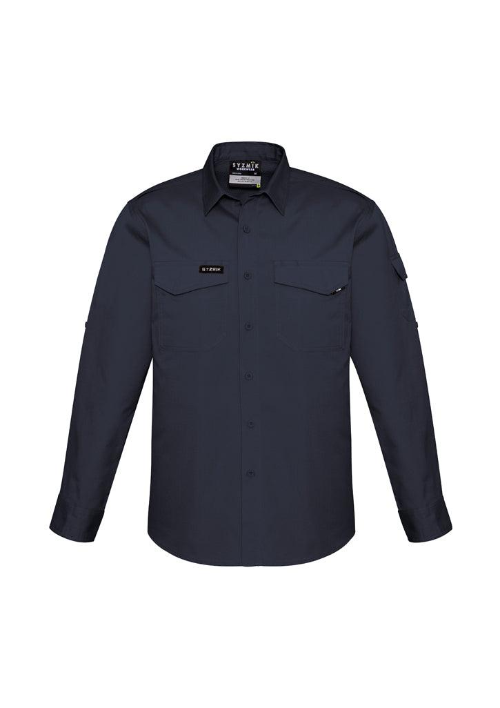 Mens Rugged Cooling Long Sleeve Shirt - ZW400 - syzmik-3