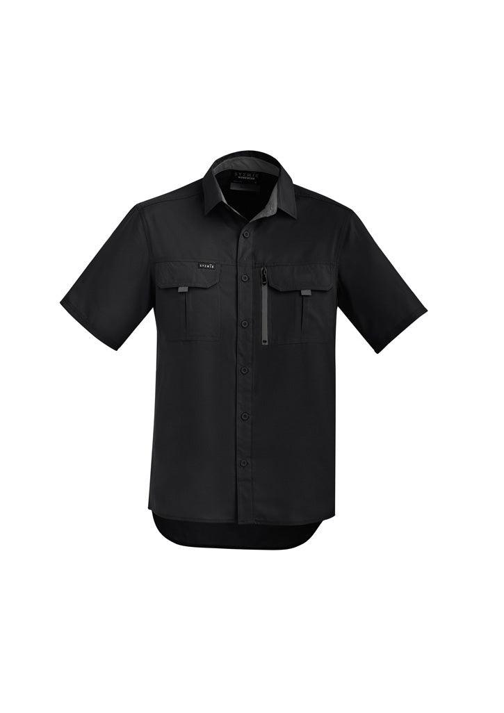 Mens Outdoor Short Sleeve Shirt - ZW465 - syzmik-3