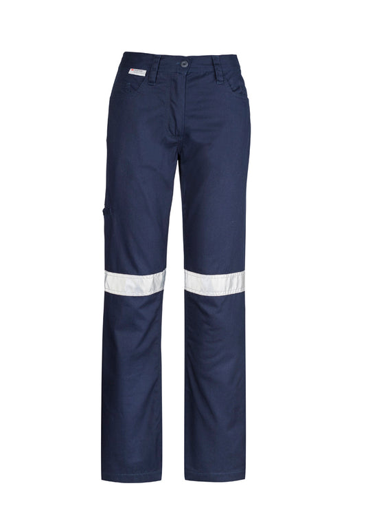 Syzmik ZWL004 Womens Taped Utility Pant in Navy