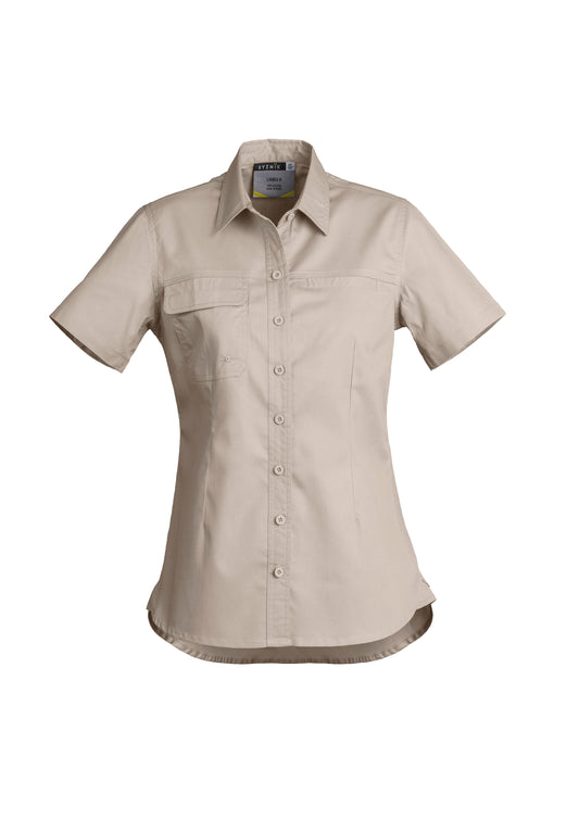Womens Lightweight Tradie Short Sleeve Shirt - ZWL120 - syzmik-0