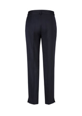 Biz Corporates 10117 Cool Stretch Womens Slim Leg Pant in Navy - back view