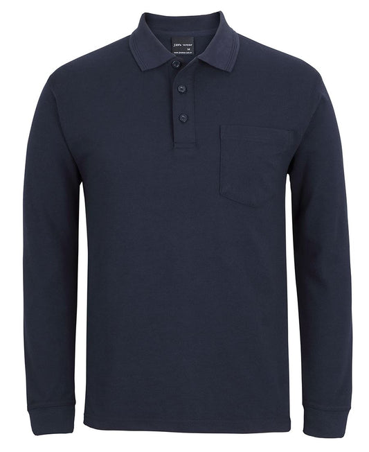 JB's 210 L/S POCKET POLO  - 210PL