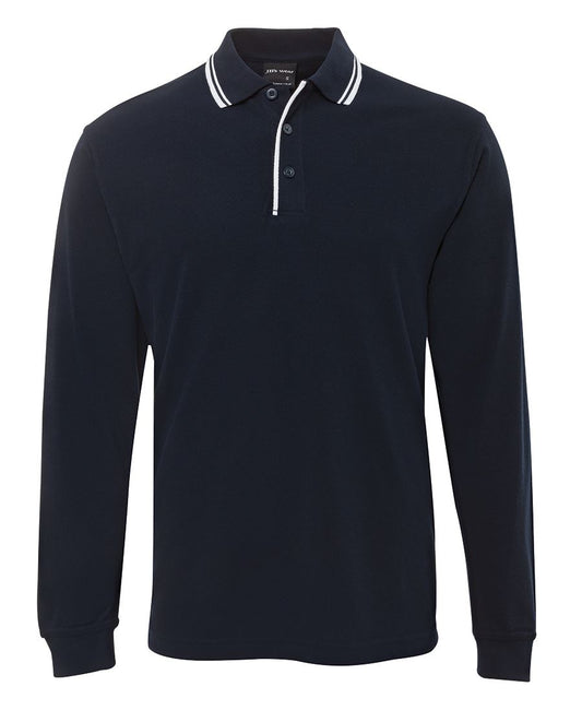 JB's L/S C/TRAST POLO  - 210XC