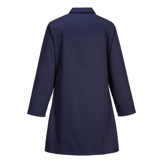 Portwest 2852 Standard Coat in Navy - back view