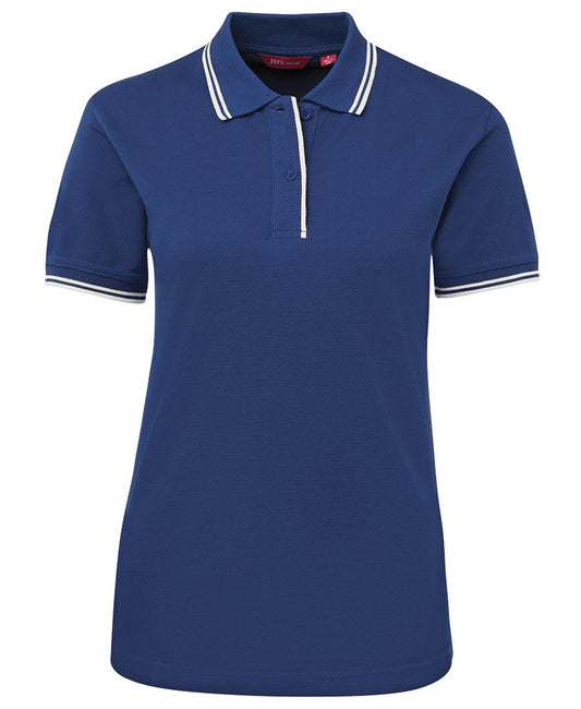 JB's LADIES CONTRAST POLO  - 2LCP