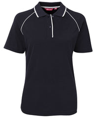 JB's LADIES RAGLAN POLO    - 2LRP