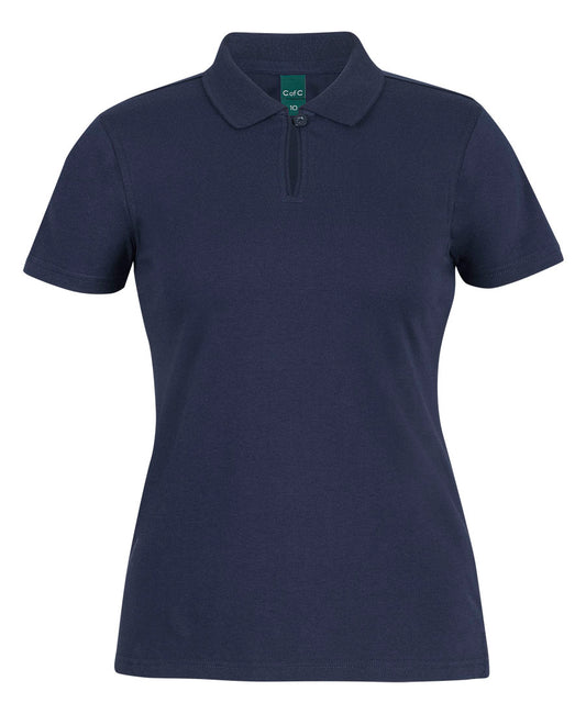 C of C LADIES COTTON S/S STRETCH POLO    - 2STS1