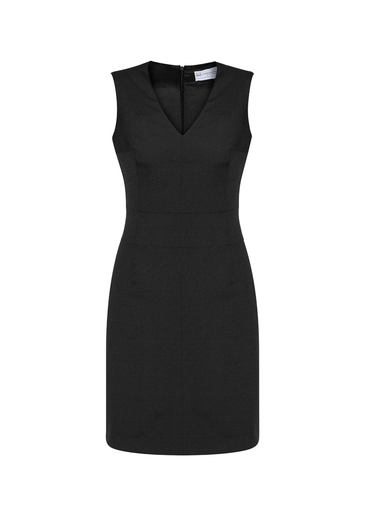 Womens Cool Stretch Sleeveless V-Neck Dress - 30121 - biz-corporates-2