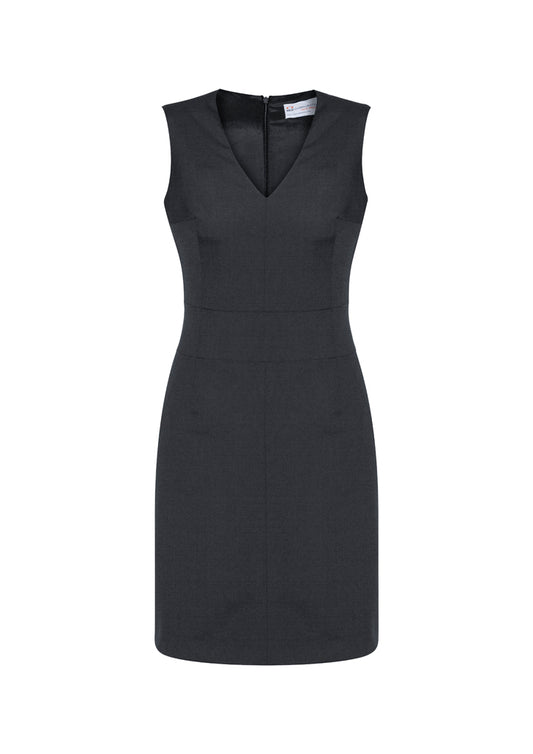 Womens Cool Stretch Sleeveless V-Neck Dress - 30121 - biz-corporates-0