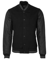 JB's ART LEATHER BASEBALL JACKET   - 3BLJ