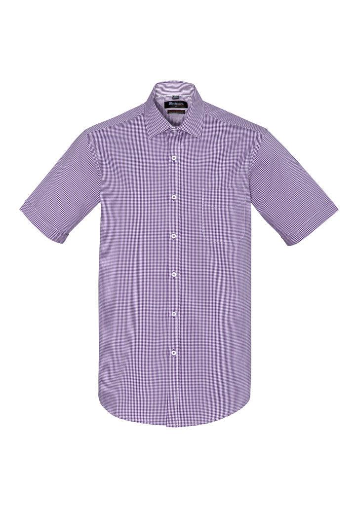 Mens Newport Short Sleeve Shirt - 42522 - biz-corporates-1