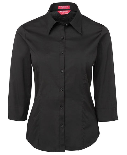 JB's LADIES URBAN 3/4 POPLIN SHIRT  - 4PLU3