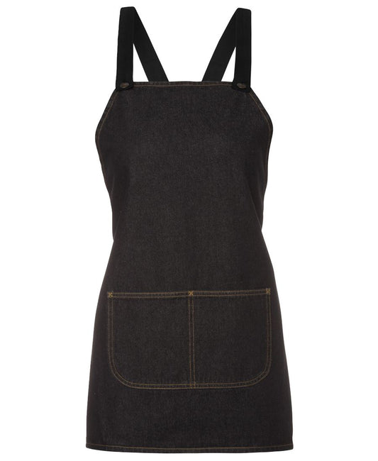 JB's CROS/S BACK 65x71 BIB DENIM APRON (WITHOUT STRAP)  - 5ACBB