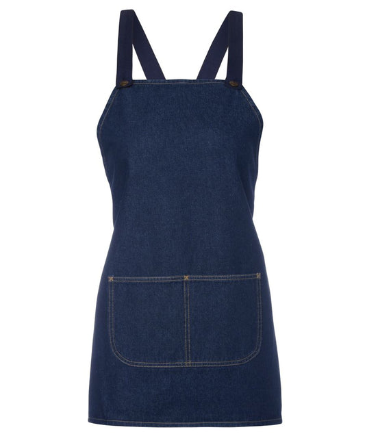 JB's CROS/S BACK 65x71 BIB DENIM APRON (WITHOUT STRAP)  - 5ACBB