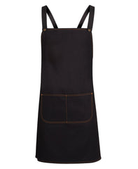 JB's CROS/S BACK DENIM APRON (WITHOUT STRAP)  - 5ACBD