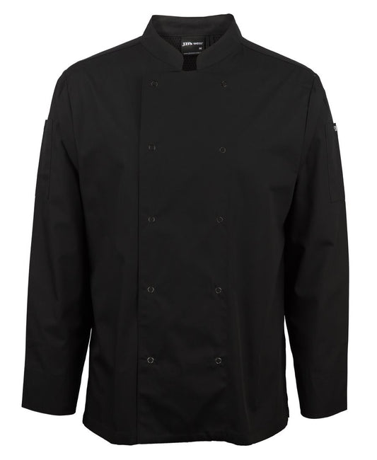 JB's L/S SNAP BUTTON CHEFS JACKET  - 5CJL