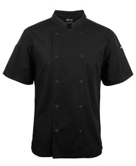 JB's S/S SNAP BUTTON CHEFS JACKET  - 5CJS