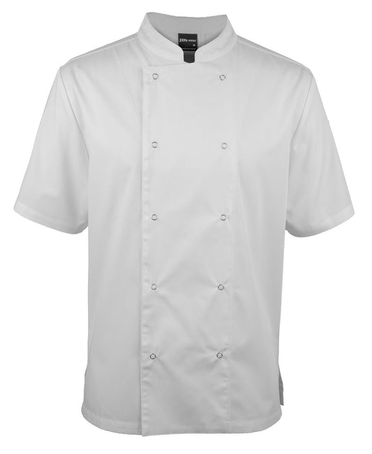 JB's S/S SNAP BUTTON CHEFS JACKET  - 5CJS