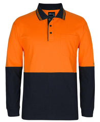 JB's HV L/S COTTON POLO   - 6CPHL