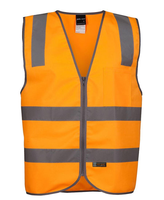 JB's VIC RAIL (D+N) ZIP SAFETY VEST    - 6DVSV