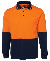 JB's HV L/S COTTON BACK POLO  - 6HPL