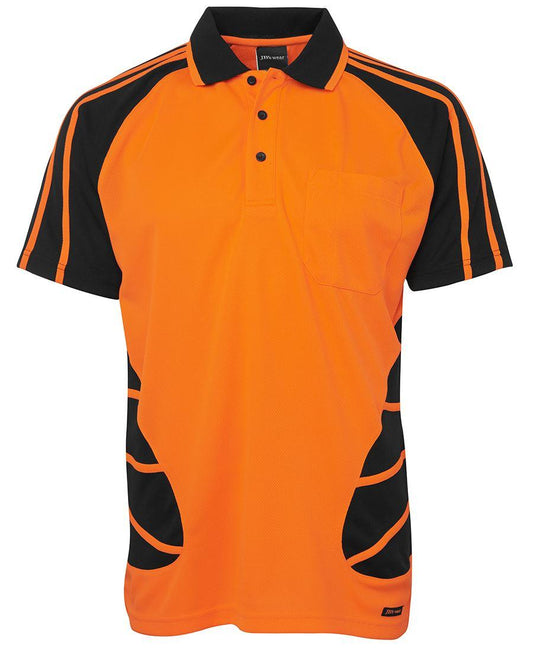 JB's HV S/S SPIDER POLO  - 6HSP