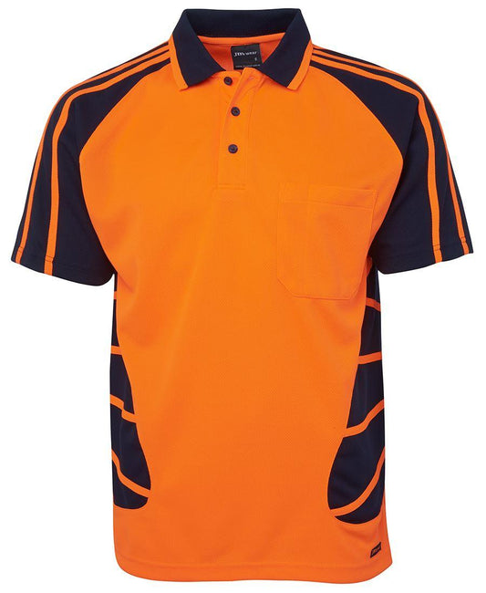 JB's HV S/S SPIDER POLO  - 6HSP